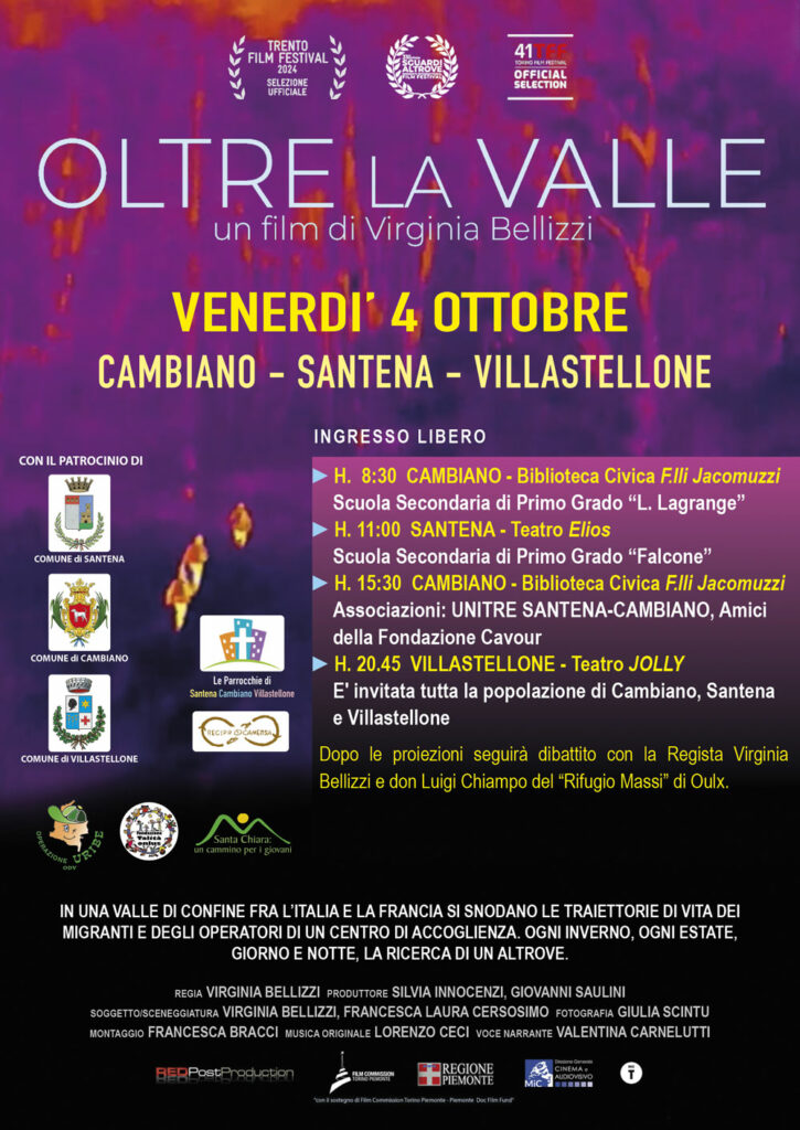 Proiezione del film “Oltre la valle”