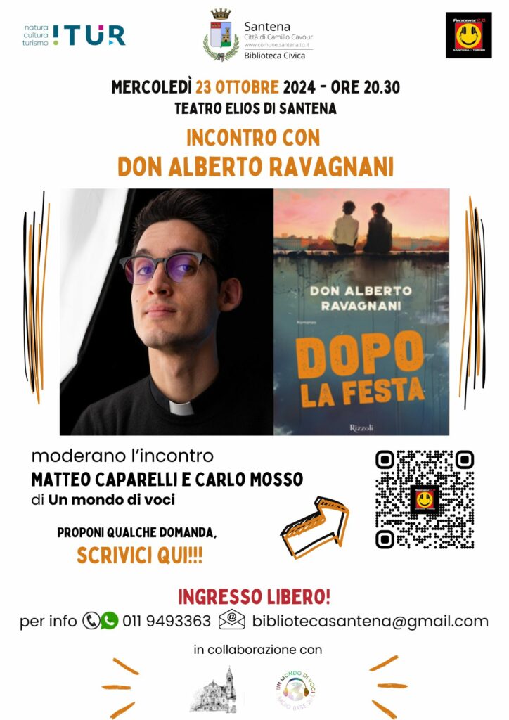 Don Ravagnani al Teatro Elios presenta il suo nuovo libro!