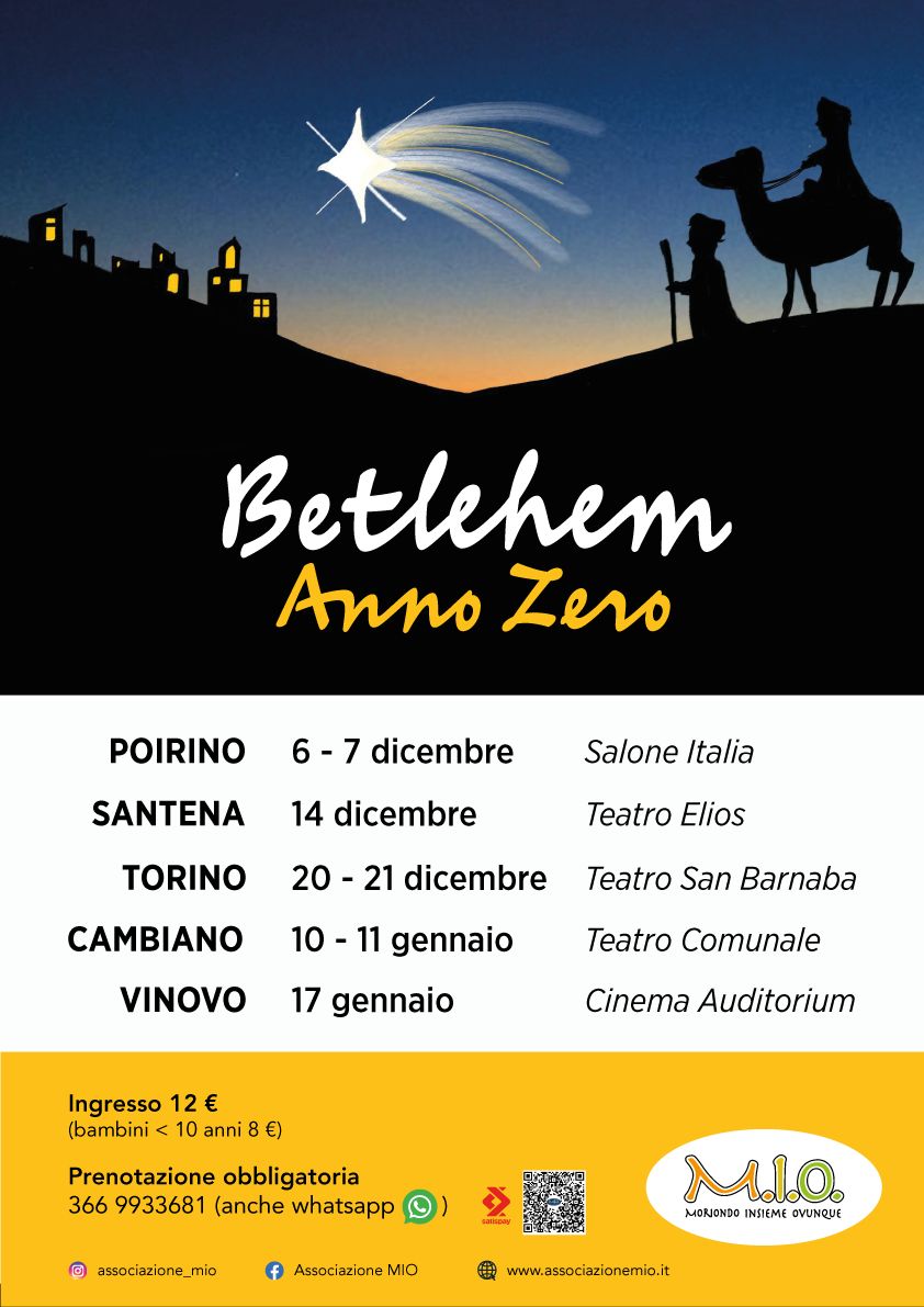 Locandina Betlehem anno zero - dicembre 24